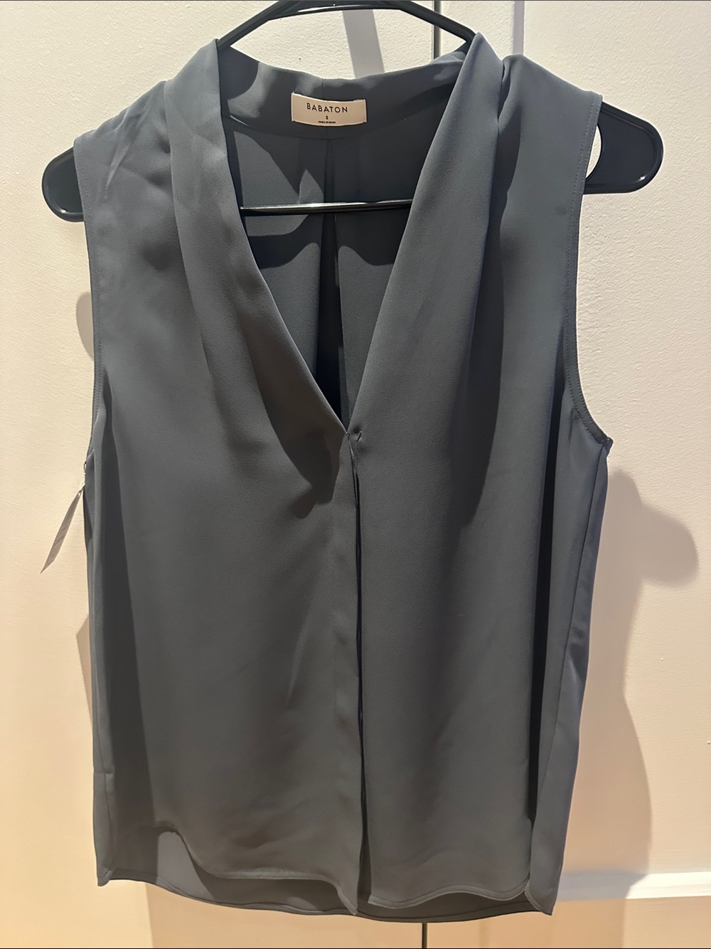 Babaton Sleeveless V-Neck Camisole in Slate